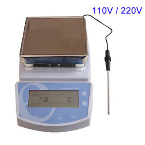 Digital Plate Magnetic Stirrer Electric Heating Mixer Max Temperature 300 Nice
