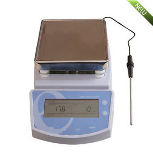 Accurate Digital Hot Plate Magnetic Stirrer Electric Heating Mixer Max Temp 300