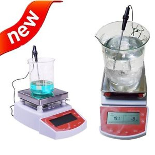 High Accuracy Digital Hot Plate Magnetic Stirrer Electric Heating Mixer 400 Ce