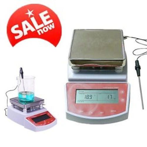 Lab Equipment Hot Plate Magnetic Stirrer Electric Heating Mixer Max Reach 400