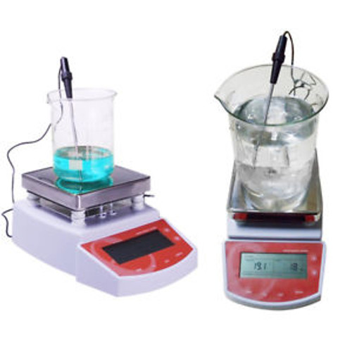 Hot Plate Magnetic Stirrer Electric Heating Mixer Plate 13.513.5Cm Max 400