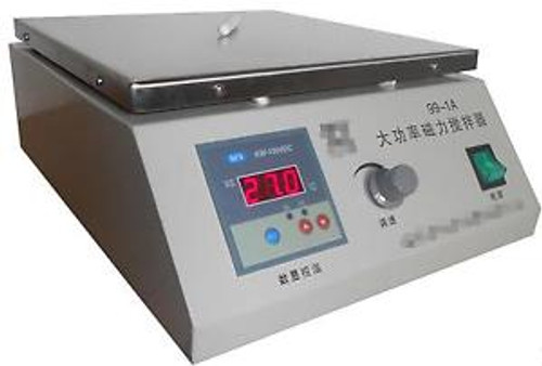 15L Digital Thermostatic Magnetic Stirrer Mixer With Hotplate 110V Or 220V T