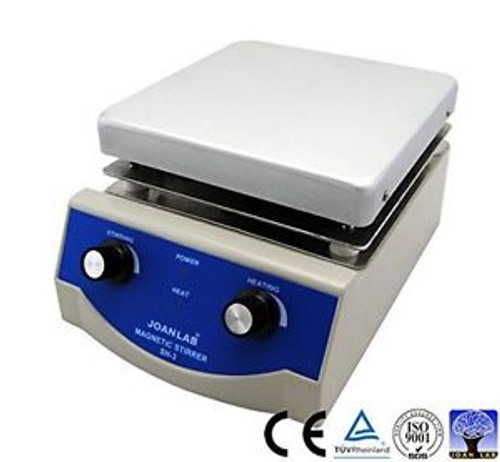 Sh-3 Magnetic Stirrer Hot Plate 3L Volume 0~1600Rpm 500W 1 Year Warranty Jo