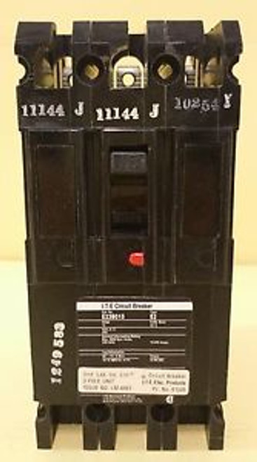 E23B015 (New) Ite Circuit Breaker 3 Pole 15 Amps 240 Vac