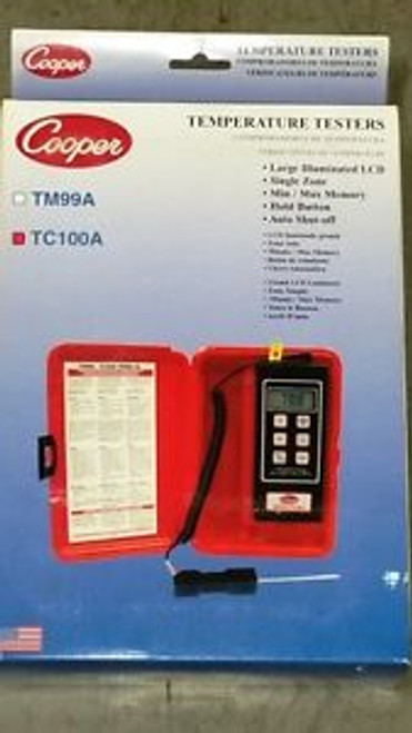 Digital Thermometer And Probe (Tc-100A