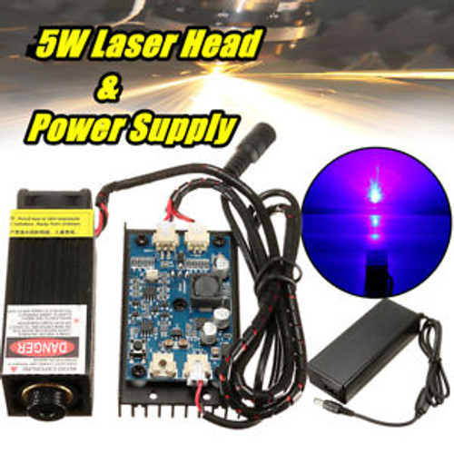 5W Laser Head Engraver Engraving Module For Wood Marking Wood Cutting With Ttl