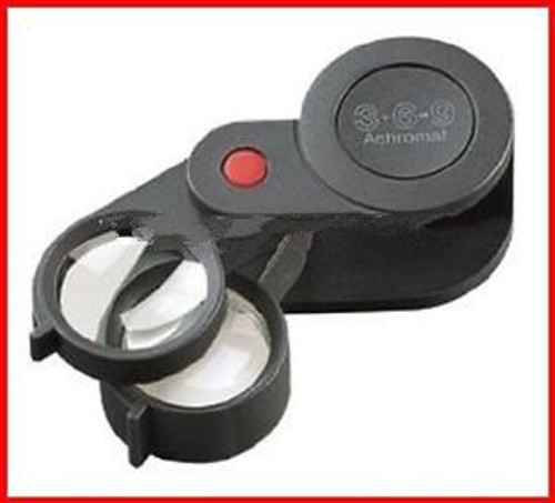 New Eschenbach Hand-Held Technical Magnifier Or Loupe 9X 23Mm Achromatic Lens
