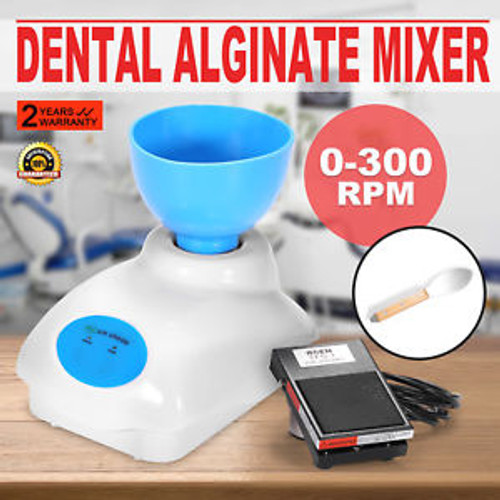 Dental Impression Alginate Material Mixer Die Stone Mixer Mixing Bowl 110V