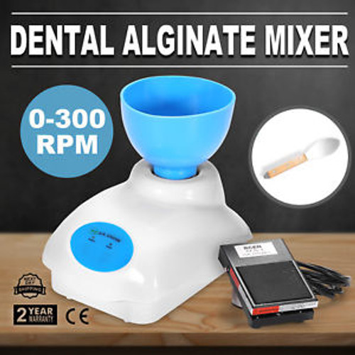 Dental Impression Alginate Material Mixer 0-300Rpm/Min Lab Equipment Local