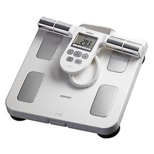 Omron Healthcare HBF-510W Full Body Sensor w Scale Wht