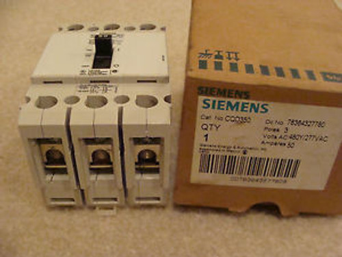 Siemens Ite Cqd350 Circuit Breaker New In Box 3 Pole 480/277 Vac