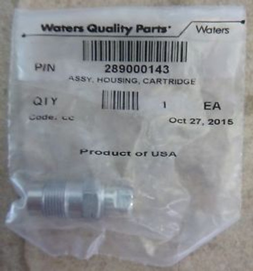 Waters Check Valve Housing (part number 289000143) NEW Sealed