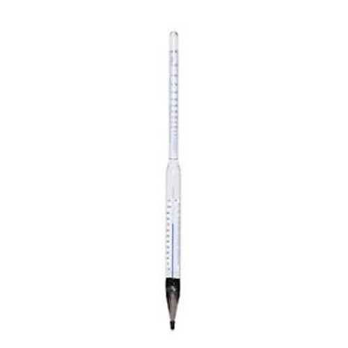 H-B Instrument B61807-8000 Combined Alcohol Glass Hydrometer 0-100% Tralle/0-...