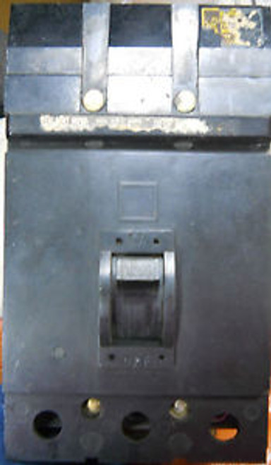 Used  Square D Q2-32125  3 Pole 125 Amp 240V  Thermal Magnetic Circuit Breaker