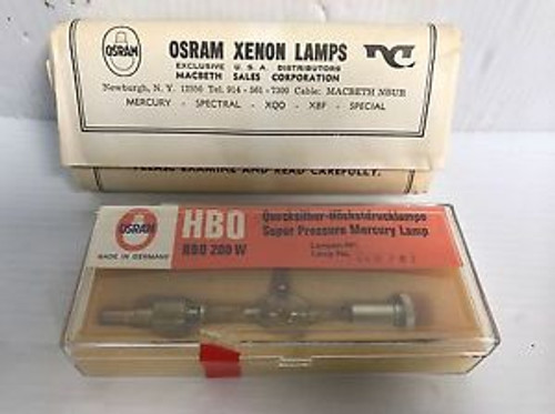 Osram Xenon Lamp Hbo 200W Super Pressure Mercury Lamp.    #12518