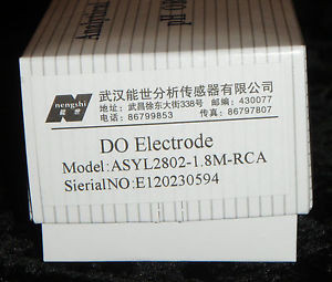 Do (Dissolved Oxygen) Electrode 1.8M Rca- New By Nengshi