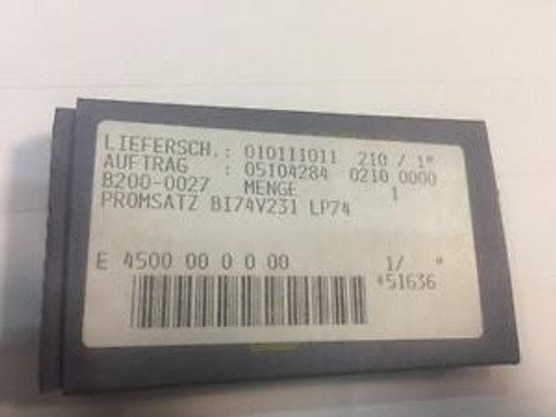 Perkin Elmer A-15-0-05-07 Promkit Firmware Chip For Lambda Bio Nos  B2000027