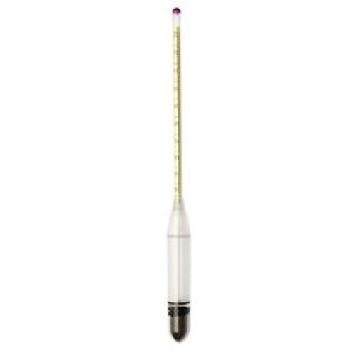 H-B Instrument B61800-1000 Plain-Form Polycarbonate Hydrometer 4 To 26.4% Nac...