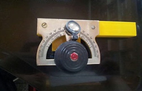 Abney Level Case Analytical Instruments Aluminum Yellow Bas-44 Bexco