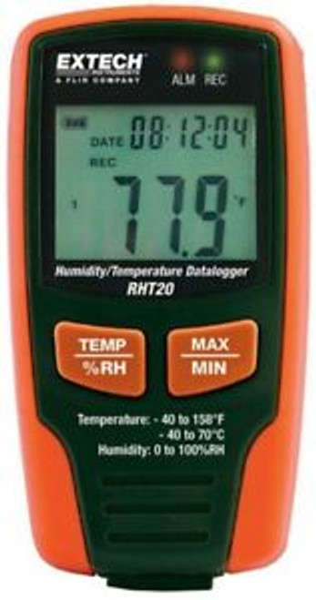Humidity Temperature Data Logger Lcd Backlit Data Hold Humidity Test Meter New