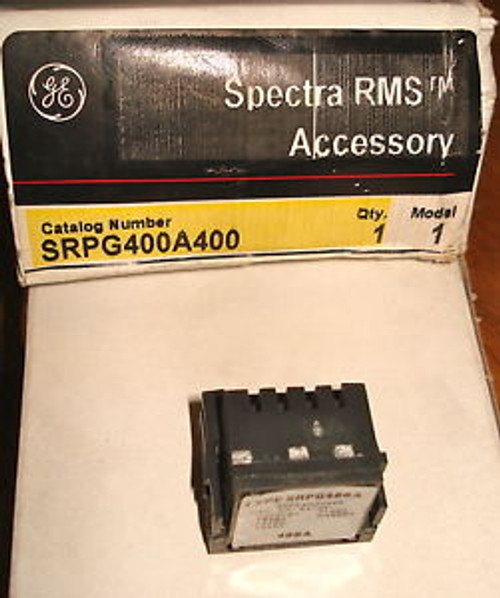 New General Electric Srpg400A400 Rating Plug 400A  Spectra Rms Accessory