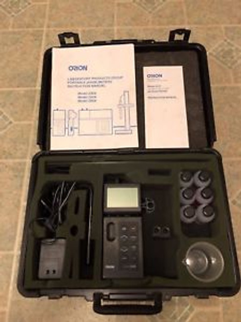 Orion 250A Portable Advanced Ph Meter W/ Case & 9107Bn Triode