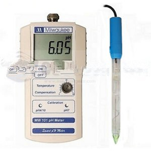 Milwaukee Mw101 + Ma918 Ph Meter + Soil Probe - For Direct Ph In Soil Testing Milwaukee Mw101 + Ma918 Ph Meter + Soil Probe - For Direct Ph In Soil Testing