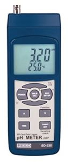 Reed Instruments Sd-230 Sd Series Ph/Orp Datalogger 0.00 To 14.00 Ph / 0-1999 Mv