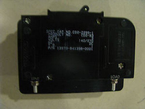 Heinemann Circuite Breaker Cd2-Z299-1 Nsn 5925-01-332-5633 Amps  3 Volts