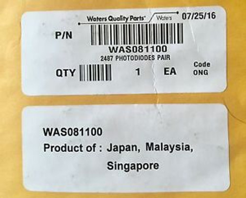 Waters 2487 - Photodiode Pair P/N: Was081100 - Brand New