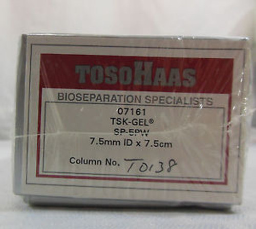 Tosohaas 07161 Tskgel Sp-5Pw 7.5Mm Id X 7.5Cm Hplc Chromatography Column