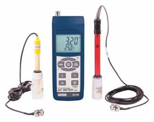 Reed Instruments Ph Meter Kit Lcd 0.00 To 14.00 Ph Range  Sd-230-Kit2