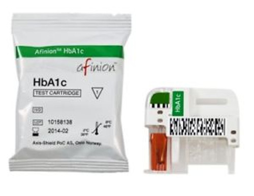 Rapid Diagnostic Test Kit Afinion As100 Hba1C Hemoglobin - 1 Test 15 Cartridges
