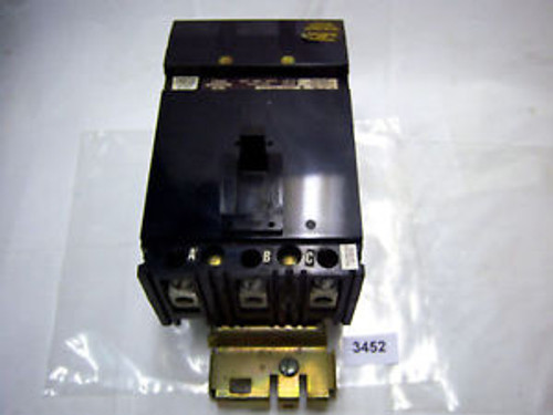 (3452) Square D Circuit Breaker Fa32100 100 A 3P  240 V
