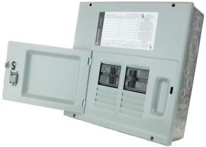 Ge 60 Amp 8-Space 120/240V Single Phase 3 Wire Surface Mount Generator Panel