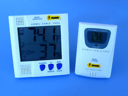 Wireless Thermo-Hygrometer With Remote Sensor