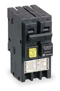Square D Hom240Gfi Circuit Breaker Plug-In Lug 120/240 Vac 40A 100A/Hom