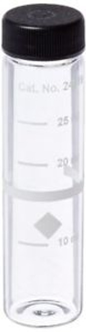 Hach 2401906 Glass sample cell 25 mm round 10-20-25 mL marks Pack of 6