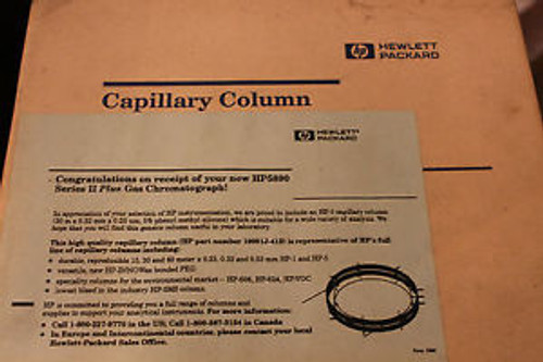 Hp-5 19091J-413 High Performance Capillary Column New In Box