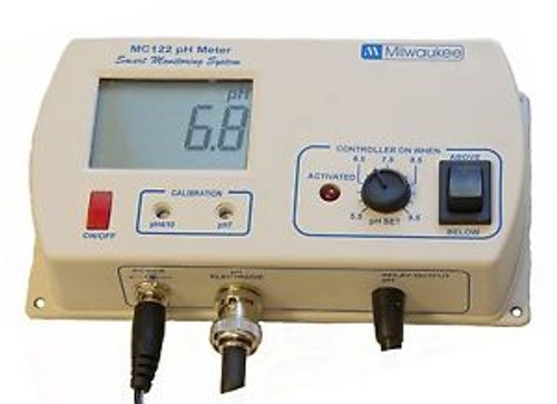 Milwaukee Mc122 Ph Controller 115V For Co2 Dosing /Monitor / Tester / Meter