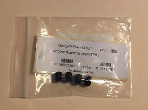 New Pack Of 2 Waters Xbridge Phenyl Hplc Lc Guard Cartridge 2.1X10Mm 186003362