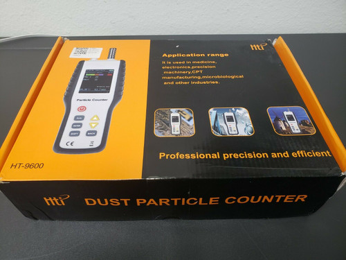 Ht-9600 Pm2.5 Detector Particle Monitor Laser Dust Humidity Meter Air Analyzer
