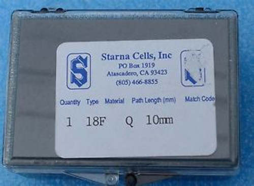 Starna 18F Q 10 Micro Flourometer Cell