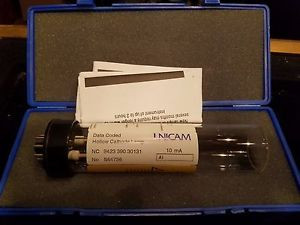 New Unicam Data Coded Hollow Cathode Lamp Al  No. S-64736 10Ma