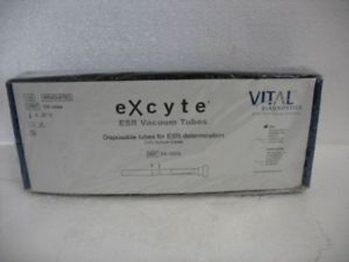 Vital Diagnostics eXcyte ESR Vacuum Tubes ESR Determination EX-10205 New
