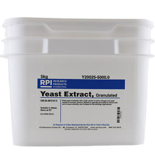 Yeast Extract Granulated 5 Kilograms For Microbial Media Research Purposes