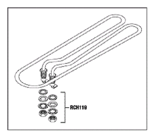 Heater Element Assembly  For Autoclaves  Midmark  Ritter M11 Rpi #Mih049