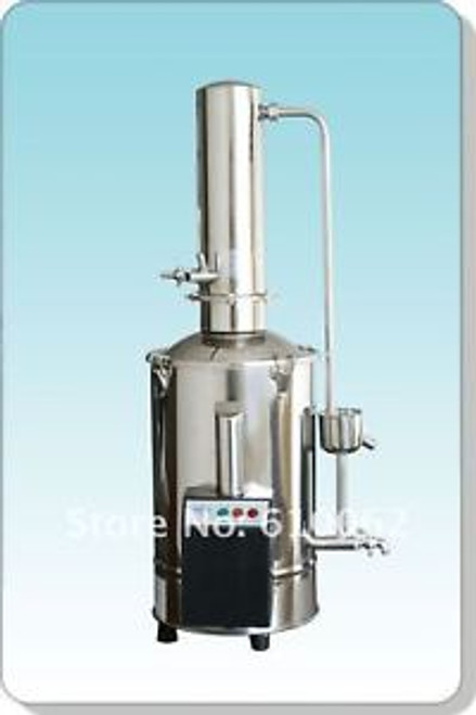 Auto-Control Electric Water Distiller Distilling Machine Distill Water 220V 5L/H