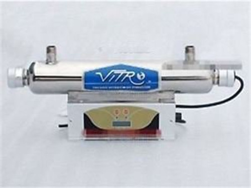 Uv Sterilizer Water Clarifier For Home/ Lab/Med Use Purifier 1000L/Hour 1Tph Q