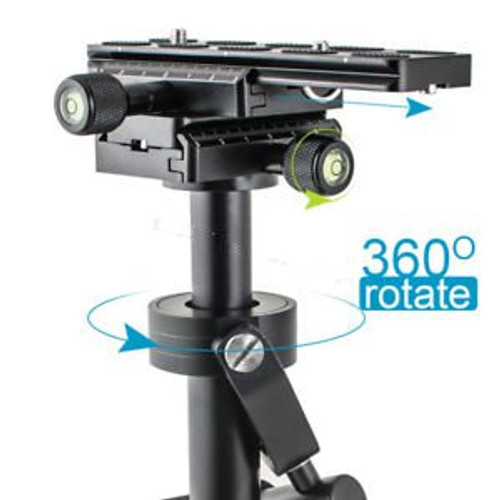 15 Inch Camera Stabilizer Pro Gradienter Handheld for DSLR  HDV 3.3LBS Bearing